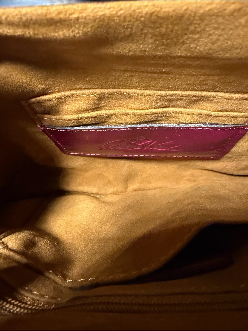 Patricia Nash Classic Embossed Leather Kiss Lock Wristlet Clutch. NO CALL OUTS - Picture 10 of 16
